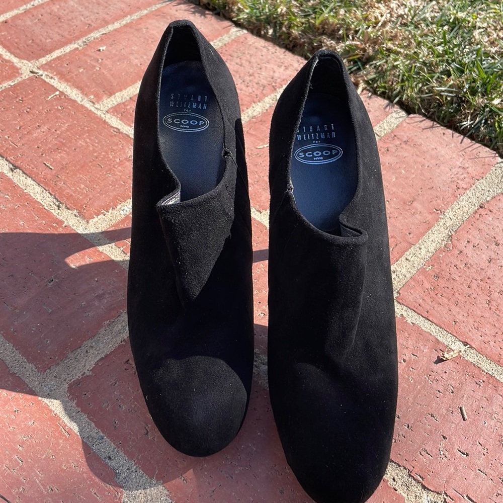 Stuart Weitzman For Scoop Platform Boot Heels - image 1